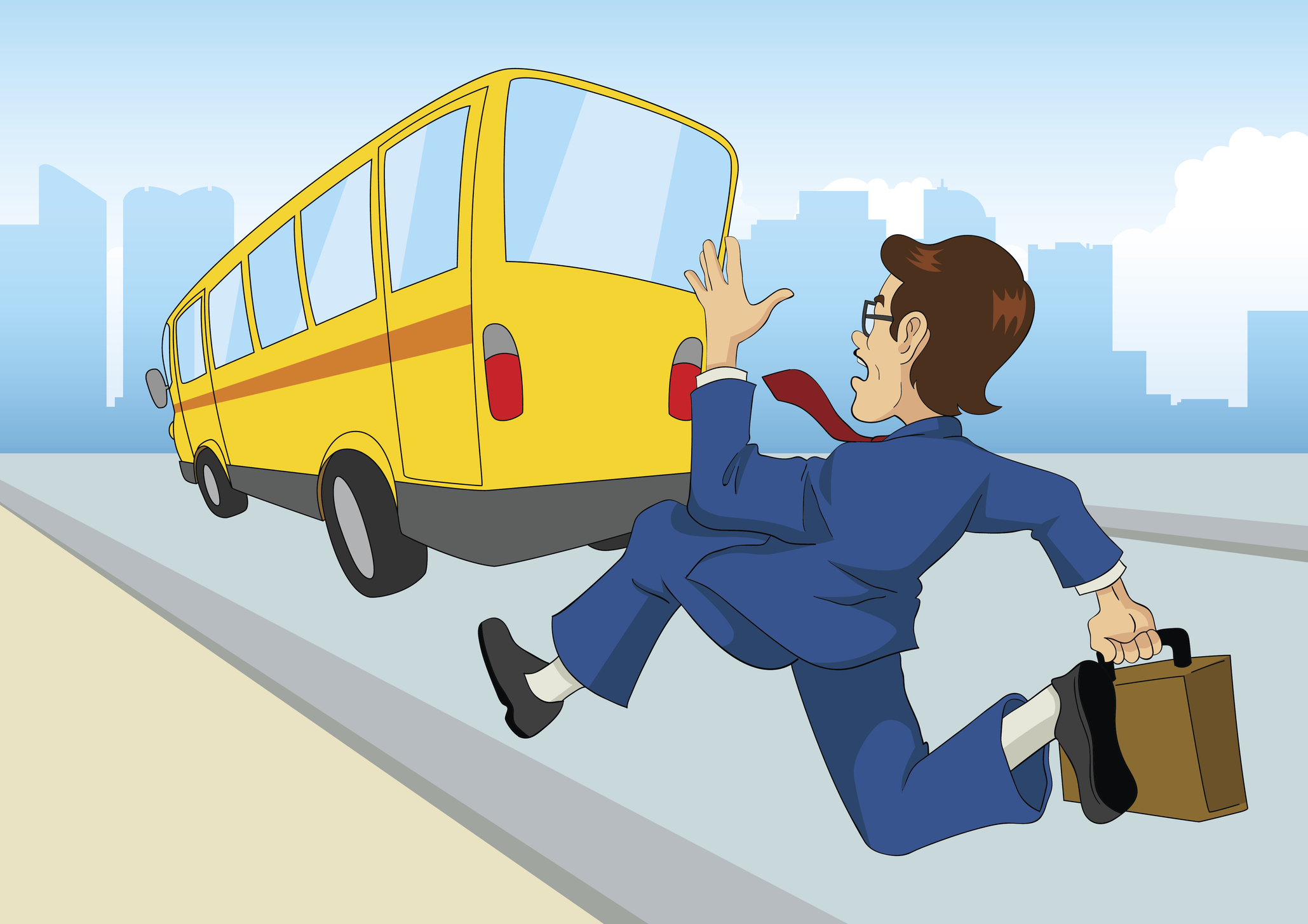 Chasing the bus